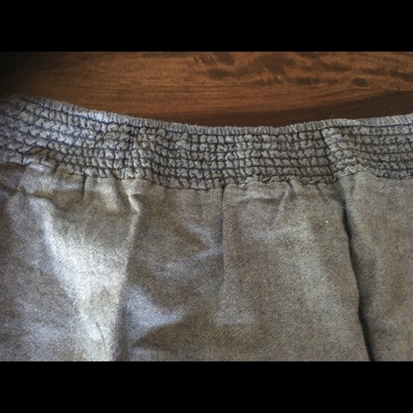 New Soft chambray Bob Timberlake skirt embroidery - Picture 5 of 6